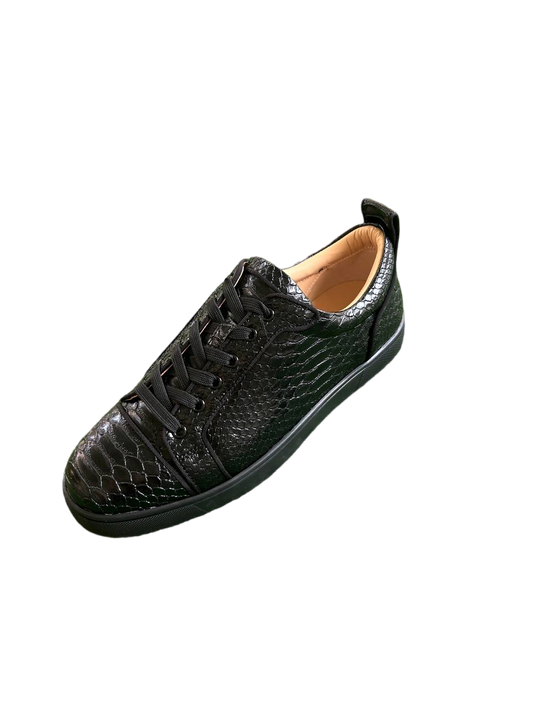 Louboutin Black Python