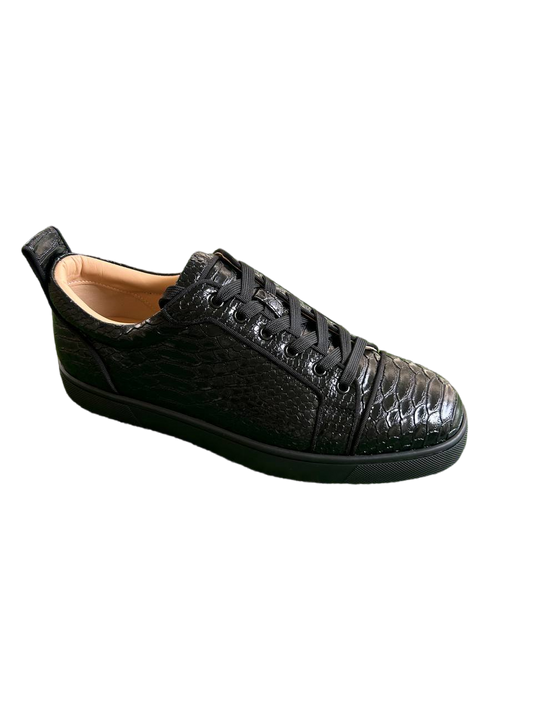 Louboutin Black Python