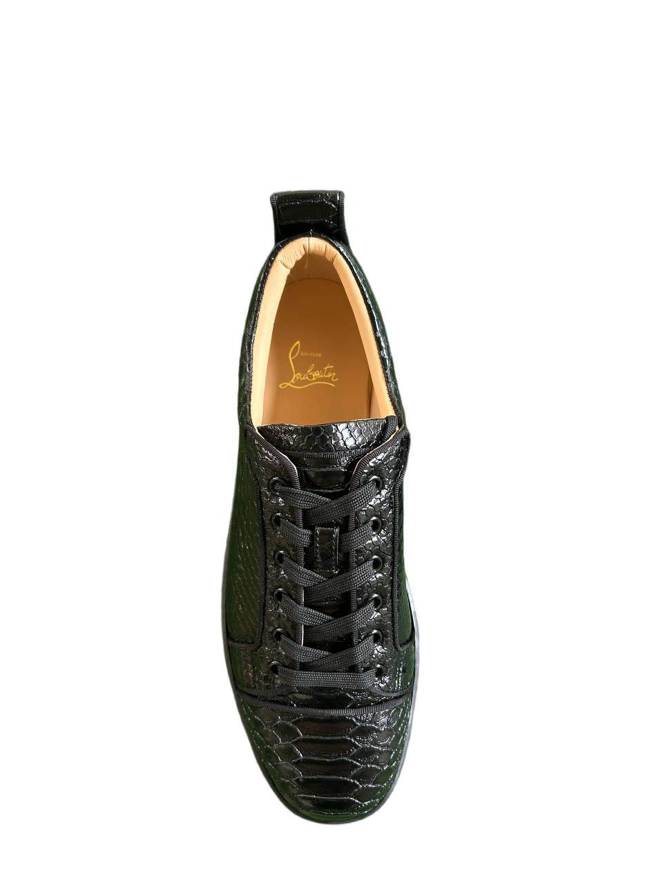 Louboutin Black Python
